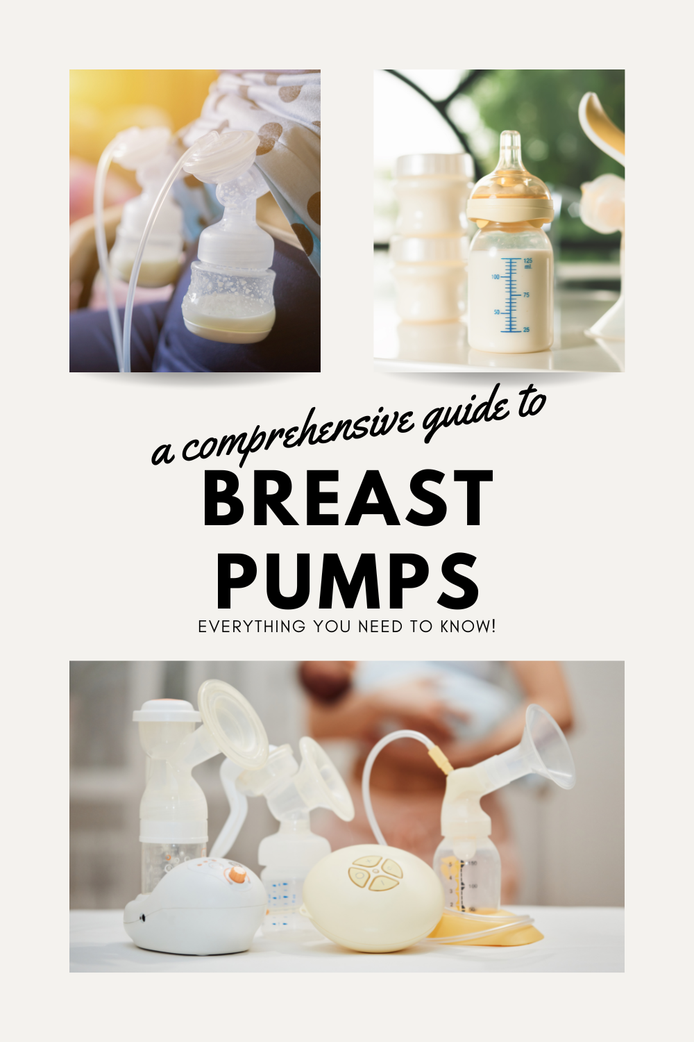 Everything You Need to Know About Breast Pumps