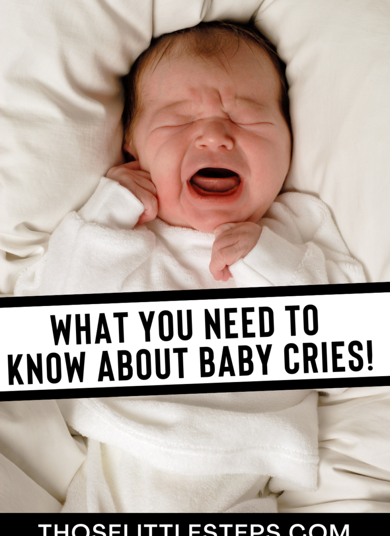 What You Need to Know About Baby Cries