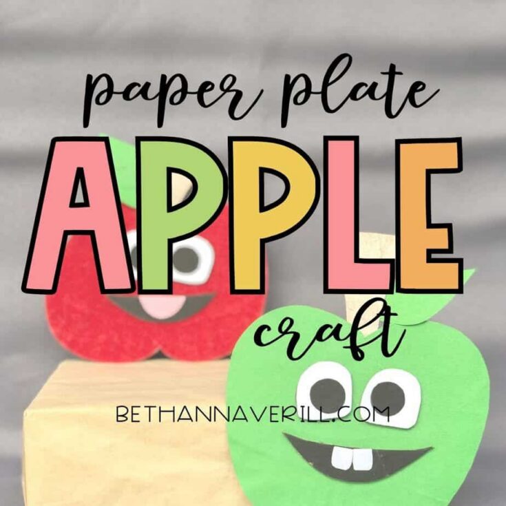 Image for Paper Plate Apple Craft
