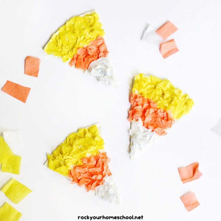 Image for Candy Corn Paper Plate Craft: How To Easily Make & Enjoy
