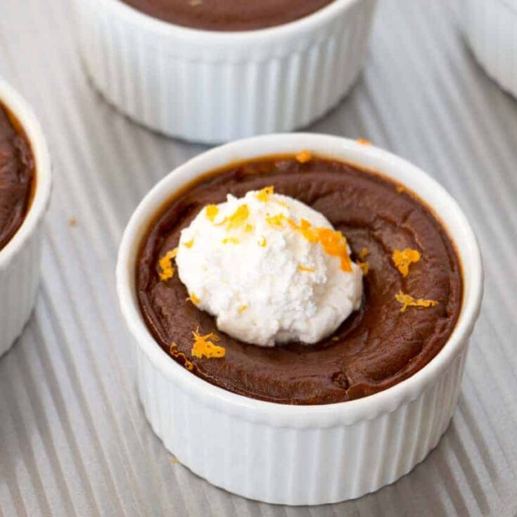 Image for Pumpkin Custard + Coconut Whipped Cream: Crustless Pumpkin Pie