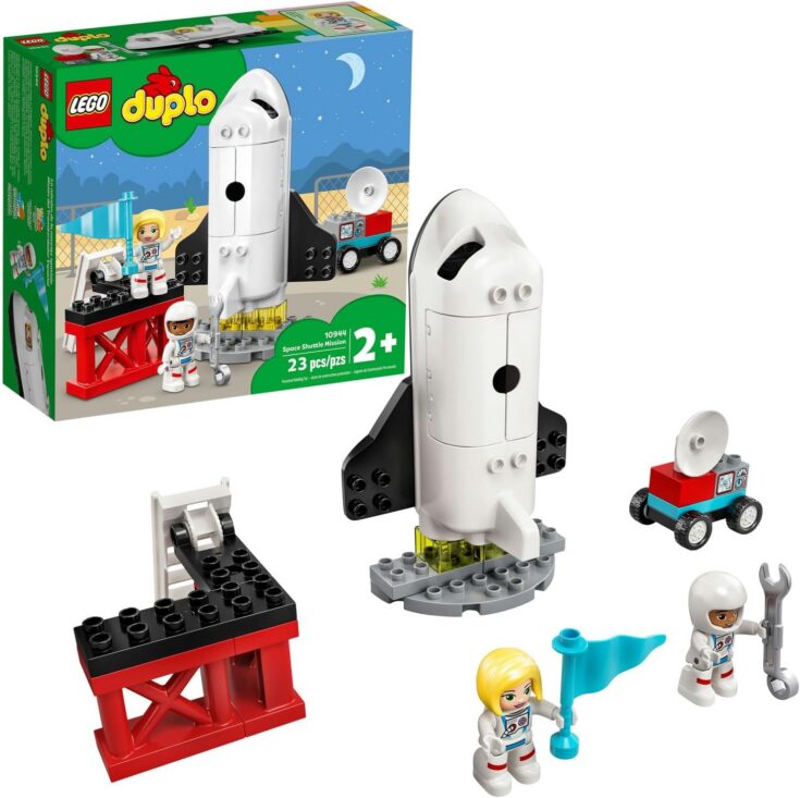 Image for LEGO DUPLO Town Space Shuttle Mission Rocket Set with Astronaut Figures