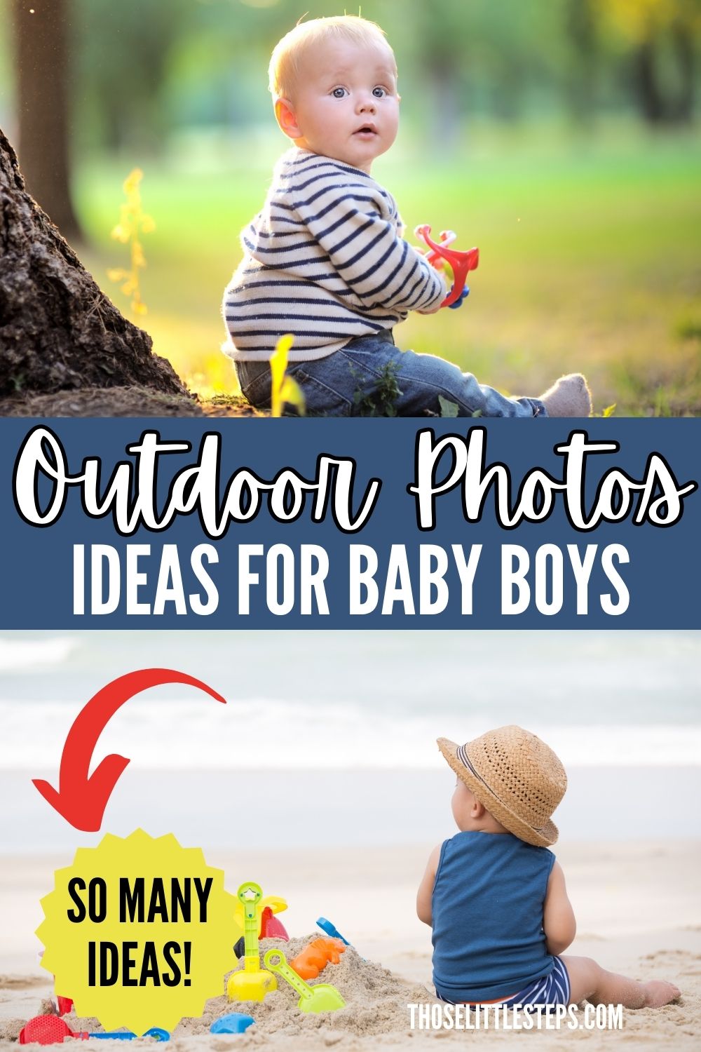 Outdoor Photoshoot Ideas for Baby Boy – Top Creative Themes