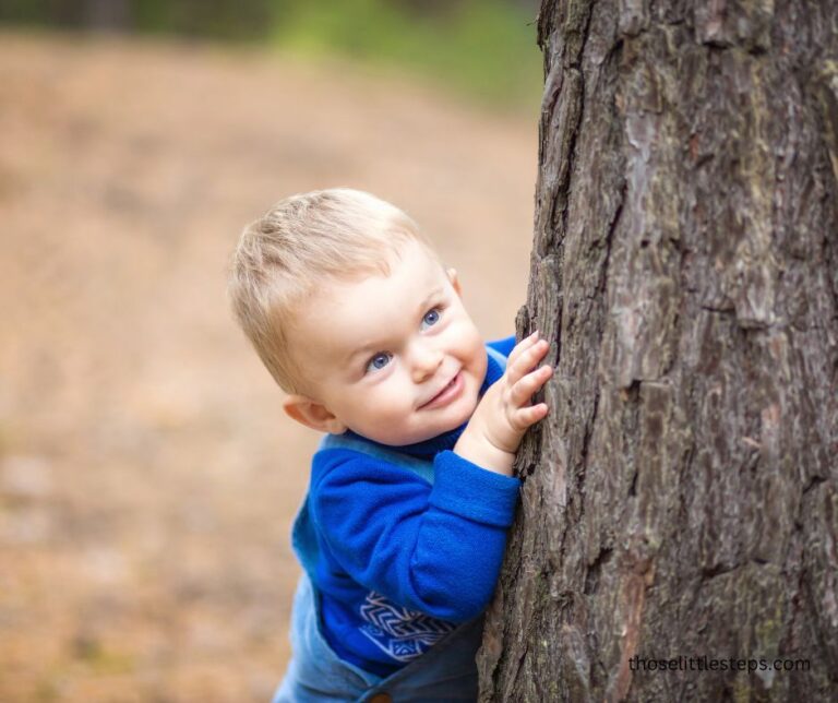 Outdoor Photoshoot Ideas for Baby Boy