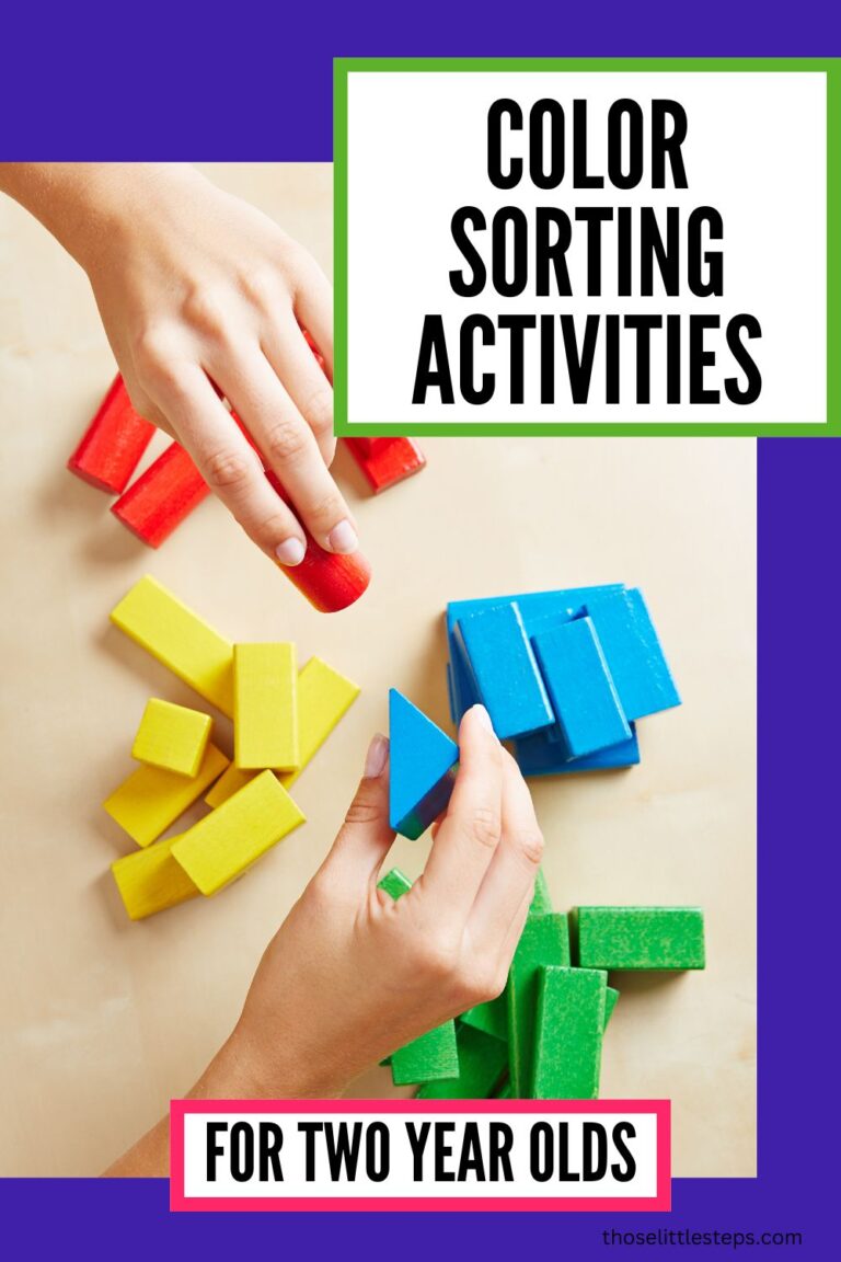 Color Sorting Activities for 2 Year Olds: Fun and Easy Ideas