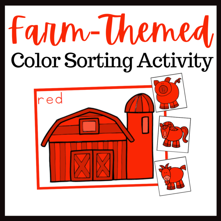 Image for Farm Color Sorting Activity