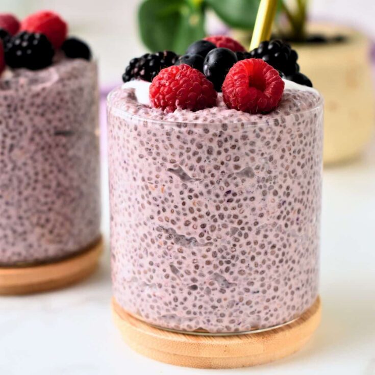 Image for Berry Chia Seed Pudding