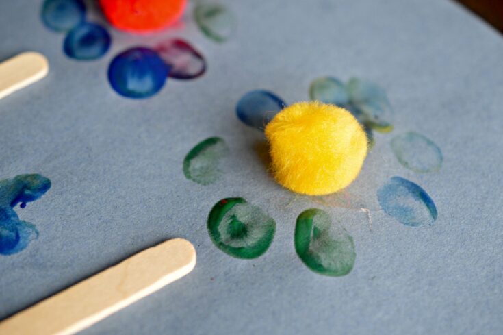 Image for Easy Fingerprint Flowers Craft