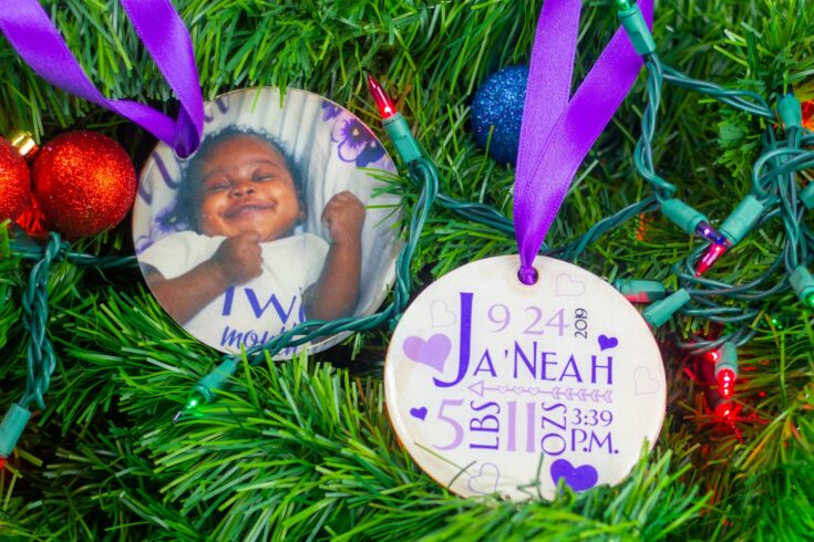 Image for Personalized Baby's First Christmas Ornament