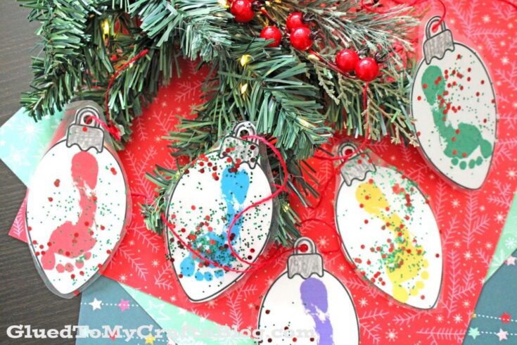 Image for Footprint Ornament Garland