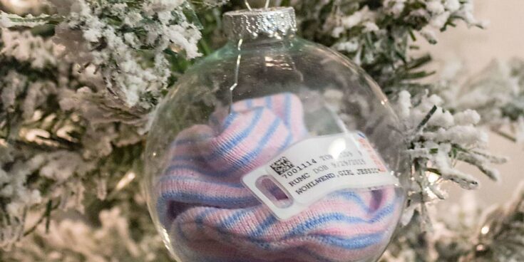 Image for Hospital Hat & Bracelet Keepsake Ornament