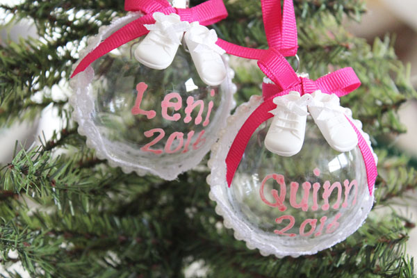 Image for Baby Booties Keepsake Ornament