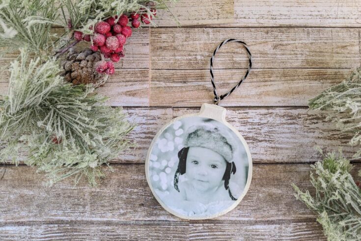 Image for Wooden Photo Ornament