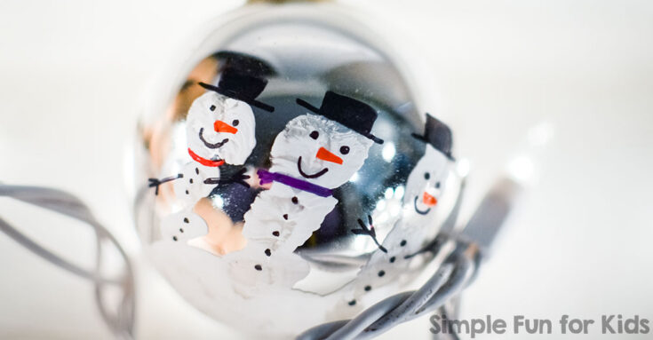 Image for Handprint Snowman Ornament