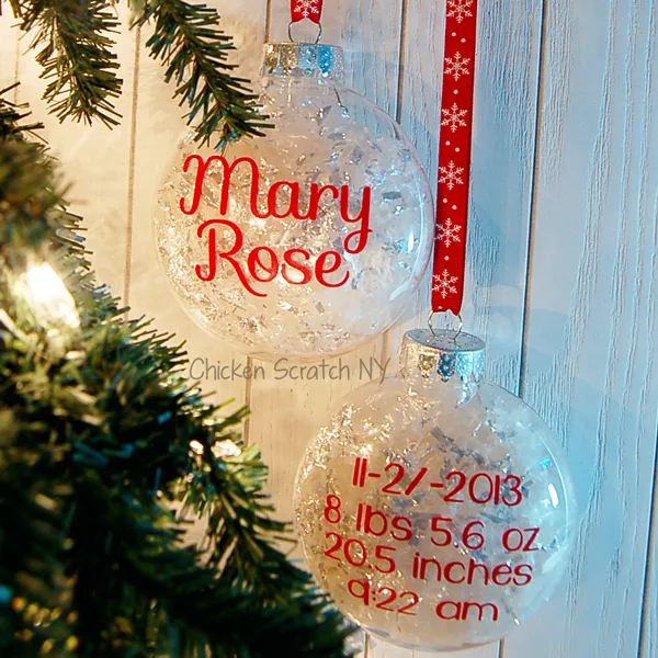 Image for Birth Announcement Keepsake Ornament